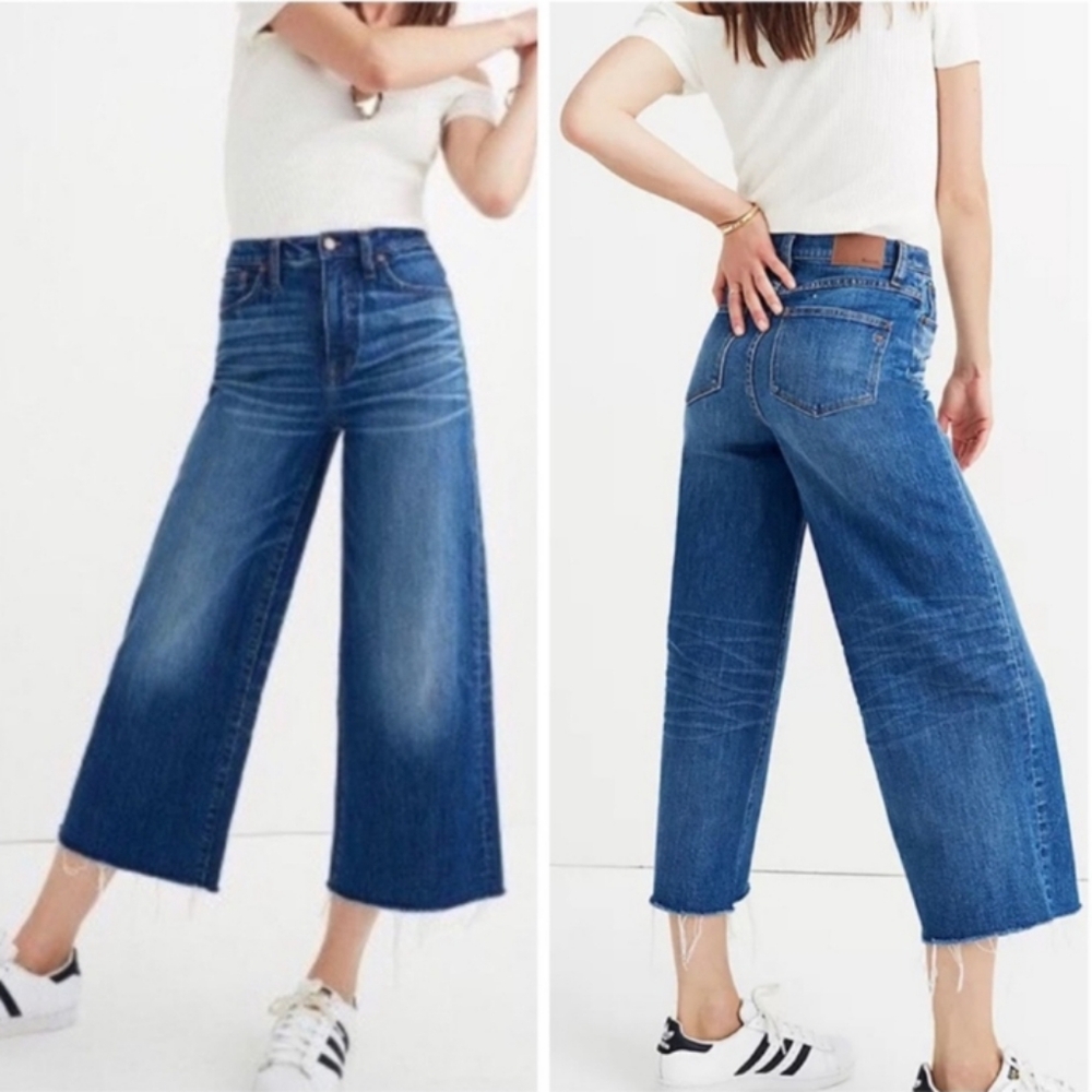 Wide Leg Crop Jeans, Frido Wash🪞